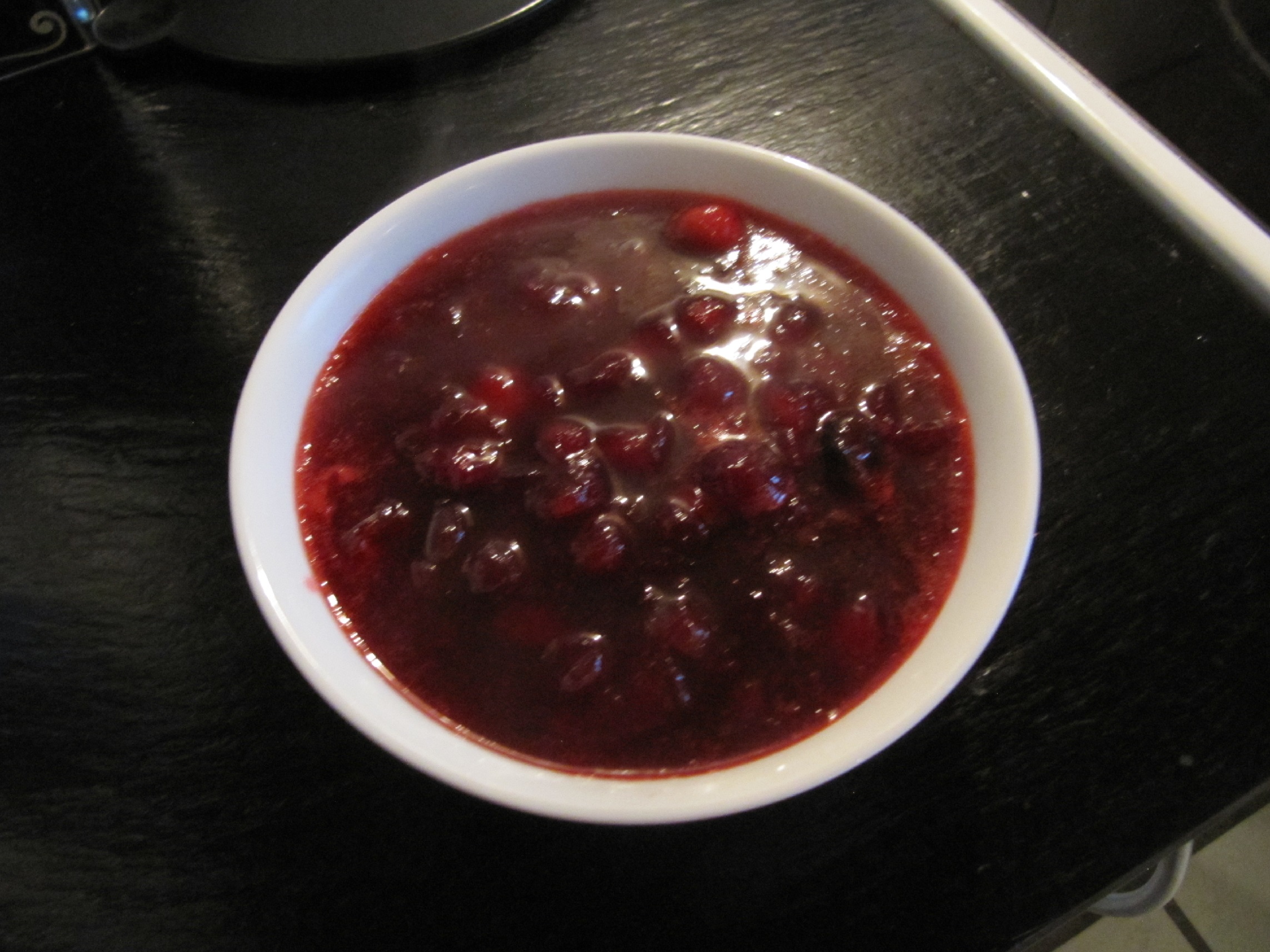 Cranberry sauce