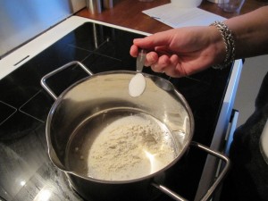 4 Salt i en gryde