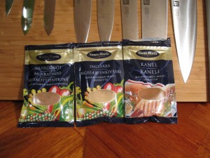 7 Kanel, muskatnød, ingefær