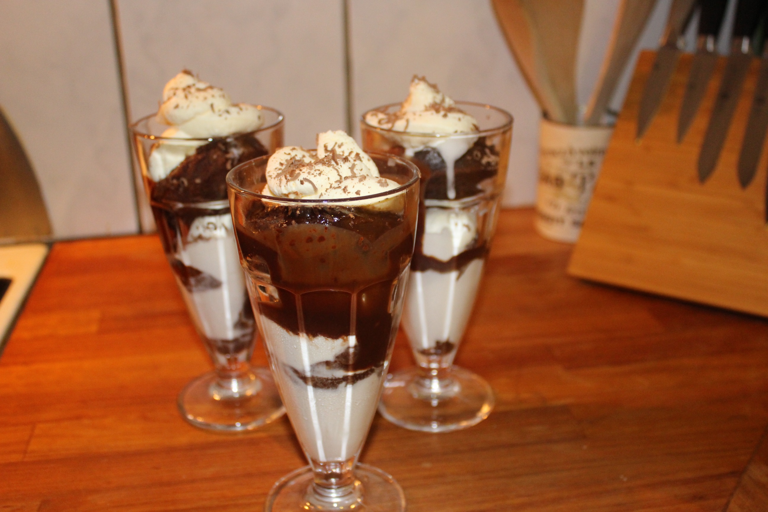 Brownie hot fudge anyday