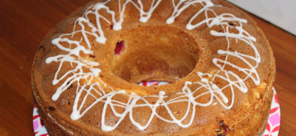 Orange Cranberry Bundt Cake