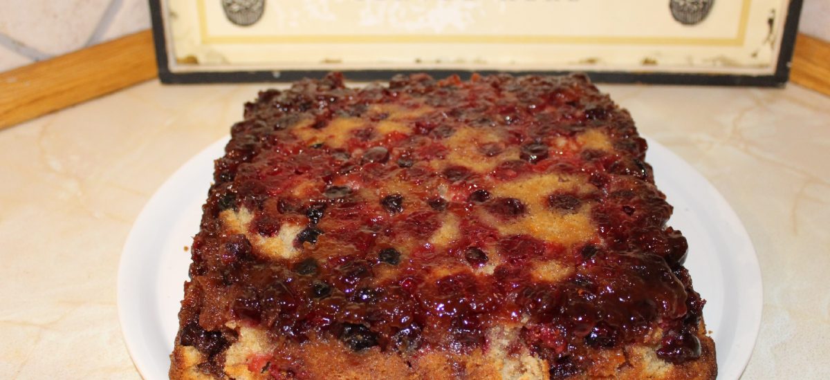 Cranberry upside down
