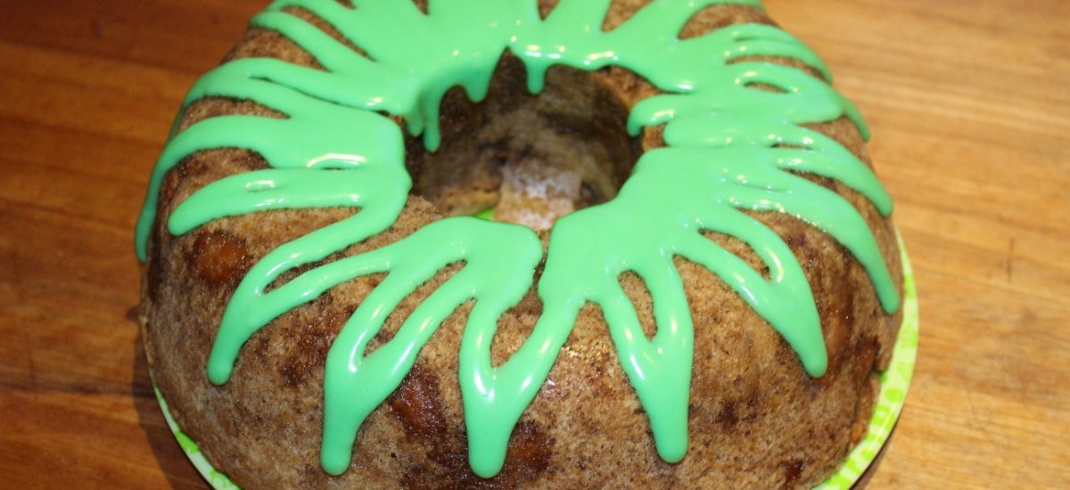 Æble bundt cake
