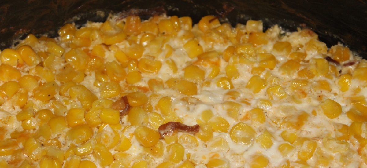 Cheesy cream corn