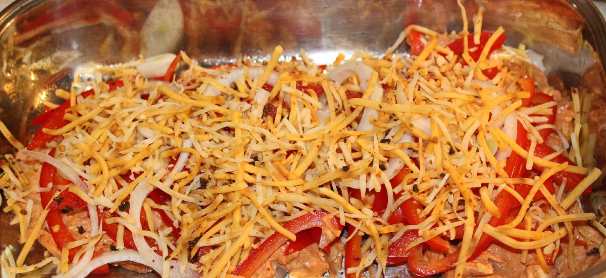 Fajita kylling i fad